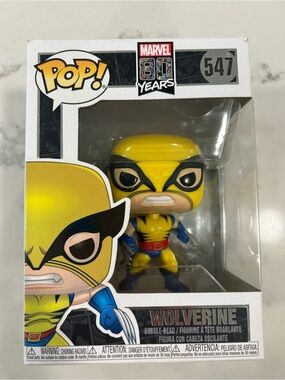 Marvel 80 Years Edition Wolverine #547 Funko Pop